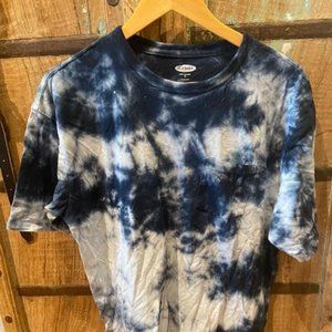Navy Tie-Dye T-shirt